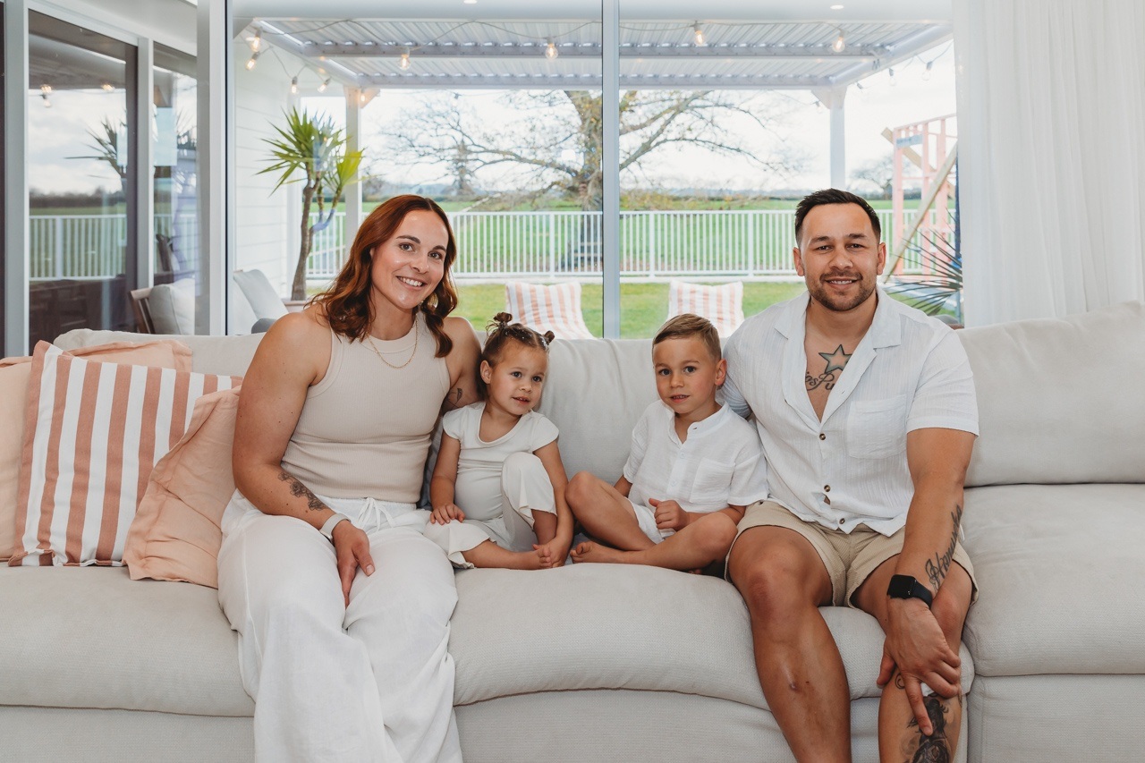  Generation Homes Fixed price meant peace of mind for young family’s second build Hamuera Brooky and Gabrielle Gifford 58 Peakedale Drive Matamata 28 July 2024 10 