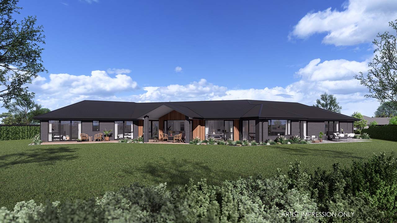 Generation Homes Lot 11  SUGARLOAF CLOSE LUXURY DUEL LIVING WITHOUT COMPROMISE LAND AND BUILD Buckingham 3 D View v2 2 web 