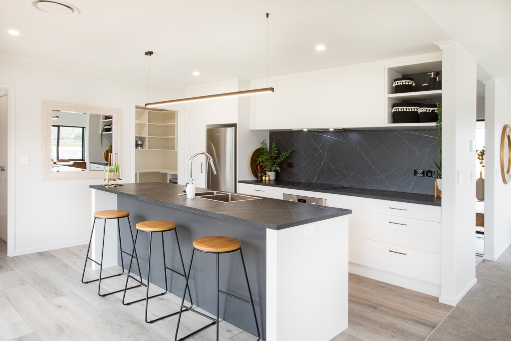  Generation Homes Lots 10 & 13 PUHOI HOME & INCOME  ON LIFESTYLE SECTION Kitchen with scullery 