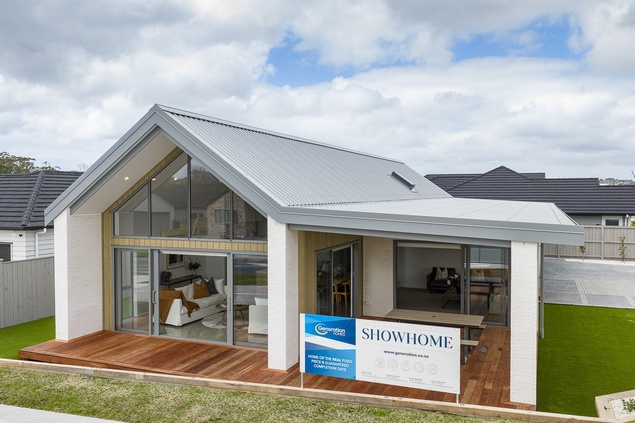  Generation Homes Designer Lifestyle on Lot 13 Riverview Okura 94 Waiwai Drive Wainui Auckland North Exterior7 