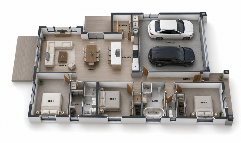  Generation Homes LOT 190 ARA ESTATES THE PORSCHE PACKAGE LAND AND BUILD Picture 2 