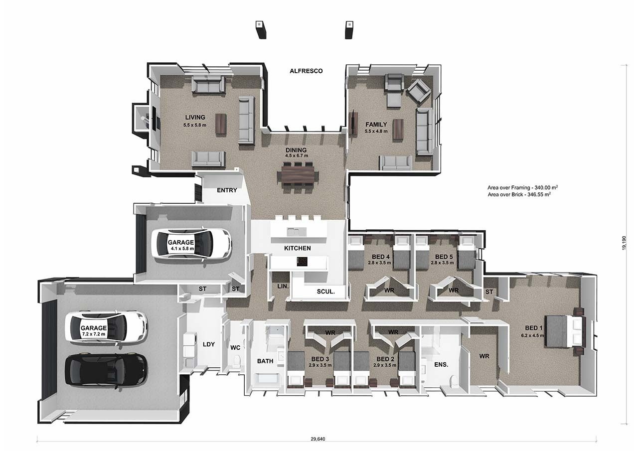  Generation Homes Lot 17 Puhoi Lifestyle Living  Whakaipo plan Whakaipo 3 D Floor Plan web 