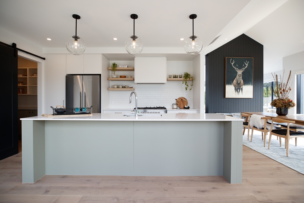  Generation Homes Monowai – Elevated Coastal Elegance on Pararēkau Island Coatesville 1175 Coatesville Riverhead Highway kitchen 11 