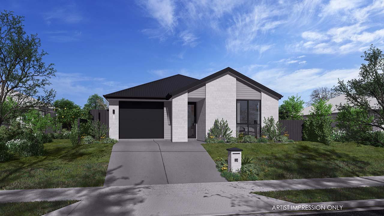  Generation Homes Easy living for young families in Hunua Views - Lot 316 Miro Lot 206 3br 3 D Render web 