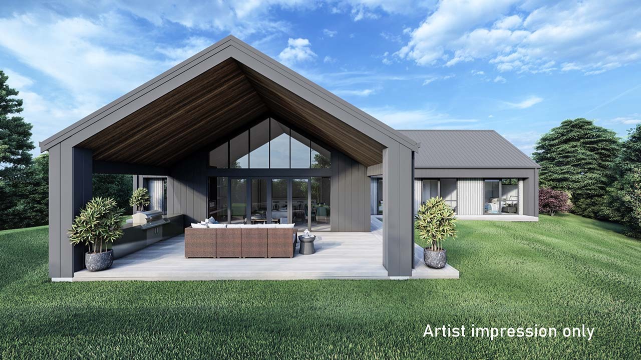  Generation Homes Contemporary Country Living with Space to Entertain Muriwai 3 D Render exterior 3 web 