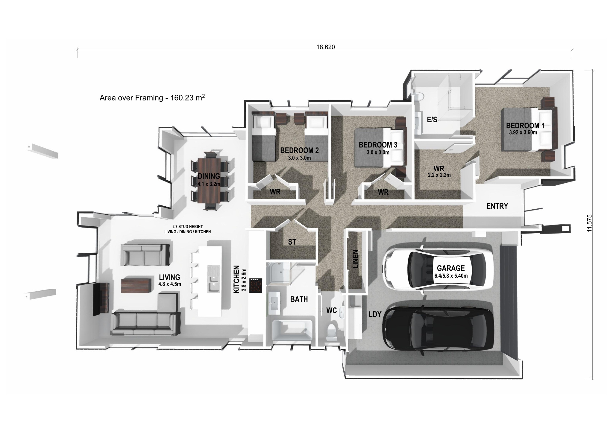  Generation Homes Elevated Living, Elevated Address 3 D Floor Plan Lot 310 Bestland page 0001 