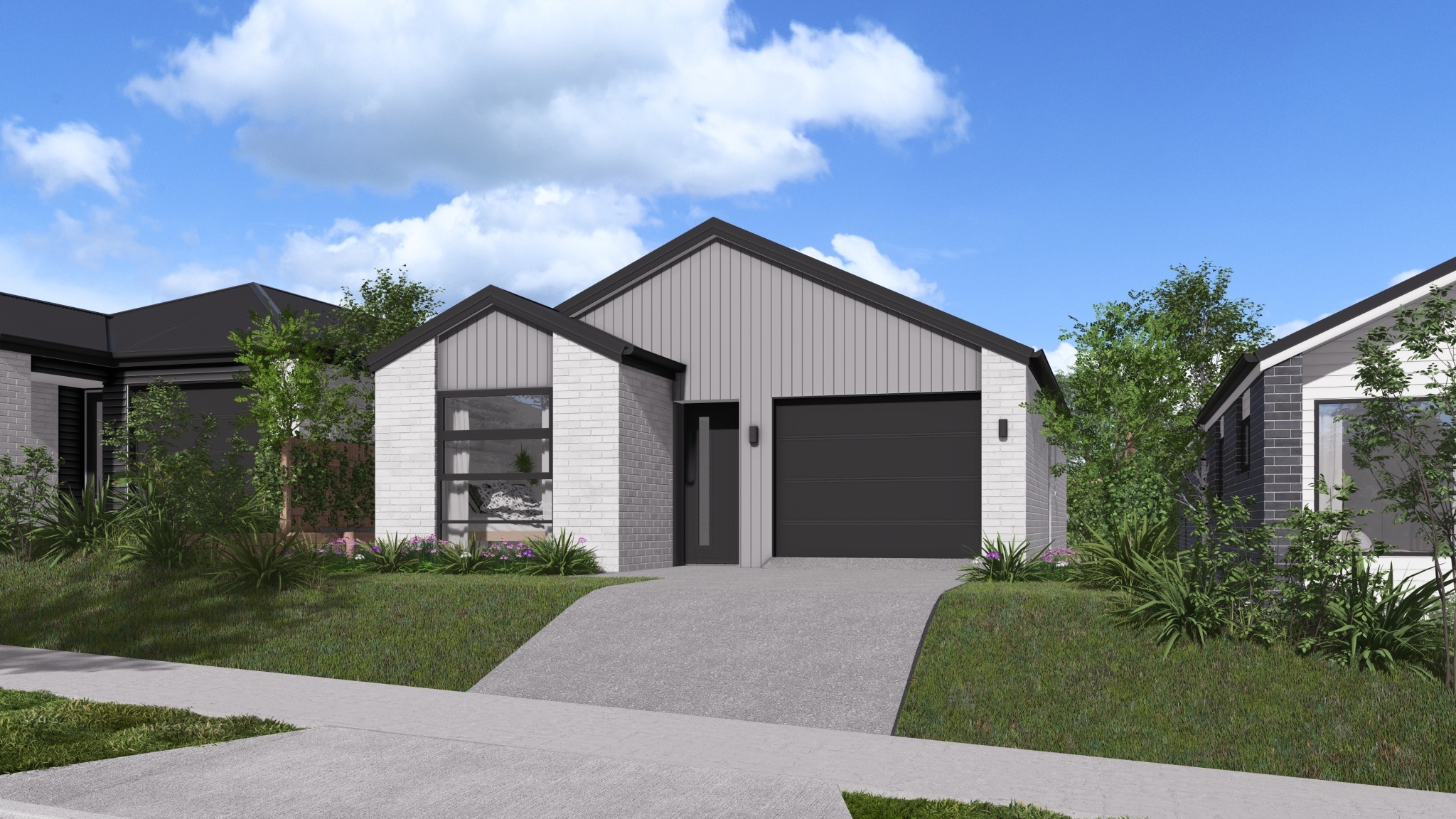  Generation Homes First Home Buyers Dream 3 D View LOT 5 Axon Gable Facade 