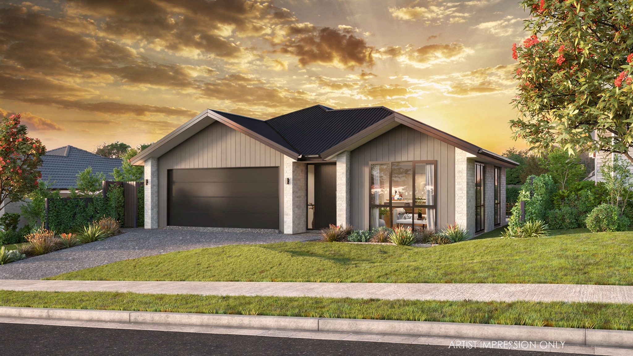  Generation Homes Sun-Filled, Low-Maintenance Coastal Living Awaits Lot 128 Te Awanui Waters 3 D View Edit 2 