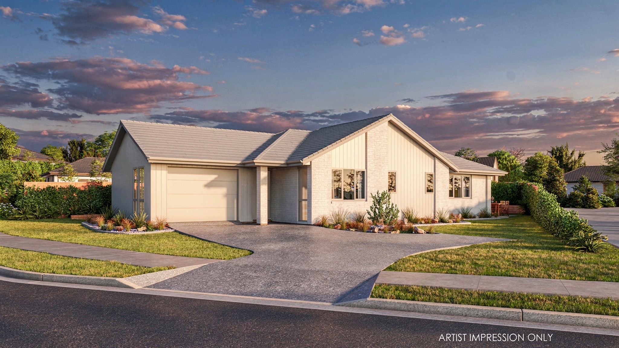  Generation Homes Sunshine, Space & a Corner Site to Call Your Own Lot 189 Te Awanui Waters 3 D View Edit 3 