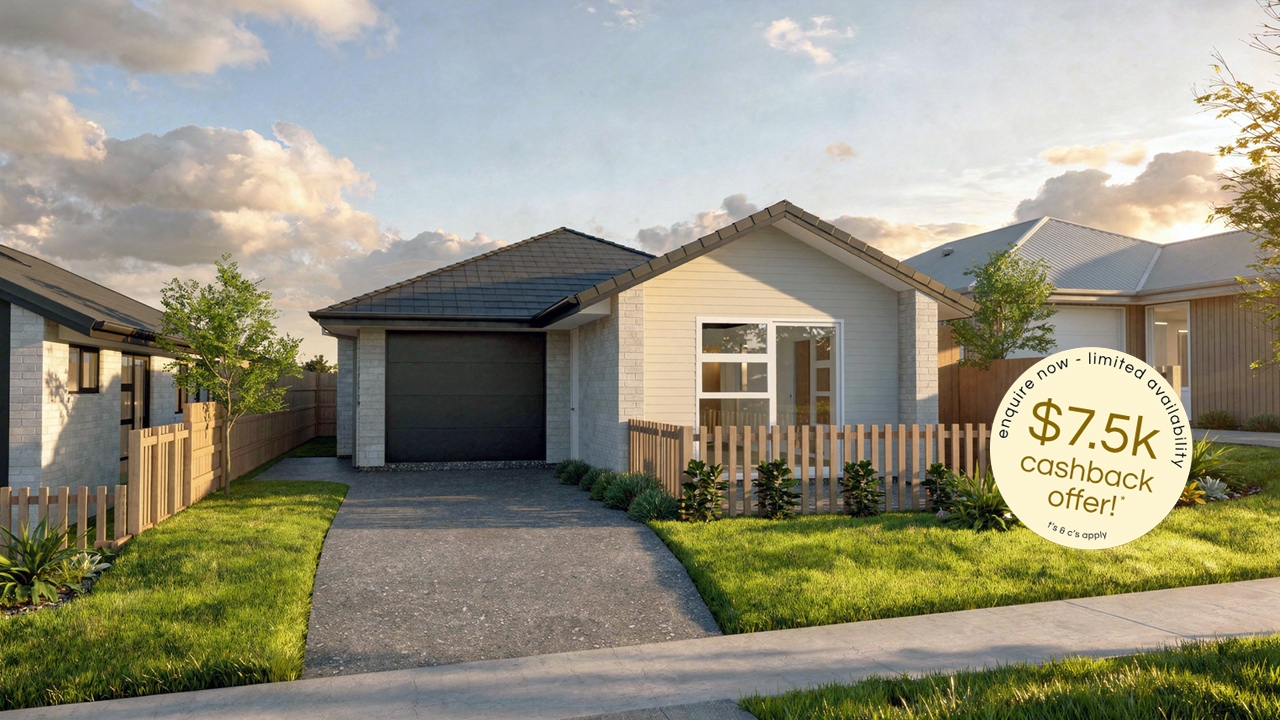  Generation Homes Investor’s Edge - New Build 3-Bed Home in Te Puke Render LOT 138 Edit cashback 