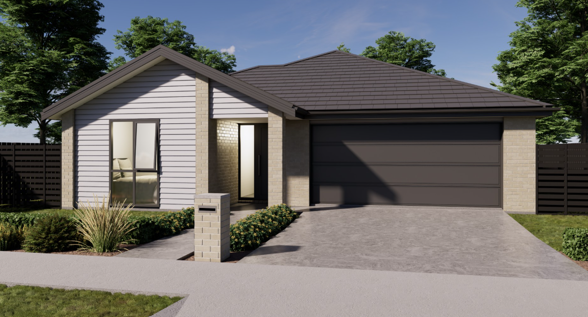  Generation Homes Lot 12 Holly Fields modern & family friendly Leeston NEW home + built for a fully FIXED PRICE 12 Holly Fields render 