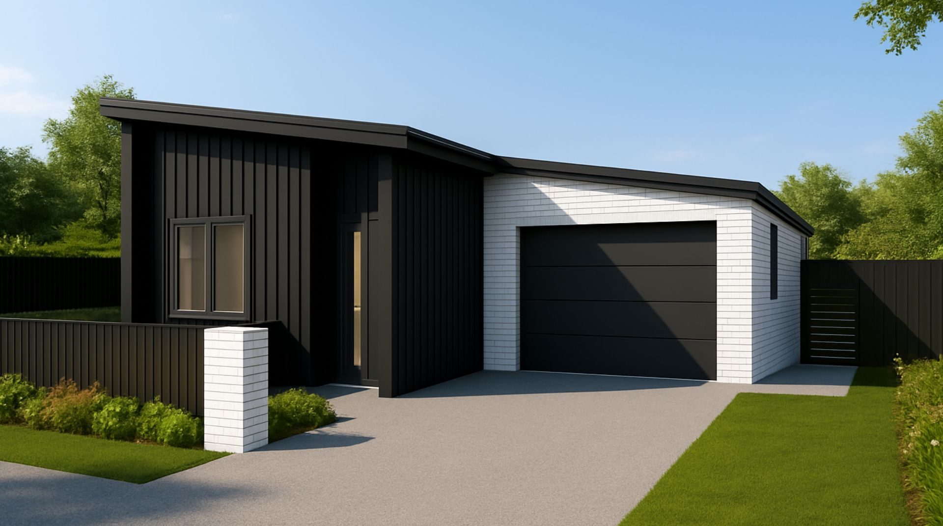  Generation Homes Modern 4‑Bedroom Living at Streamside, Ravenswood Greendale White Brick 