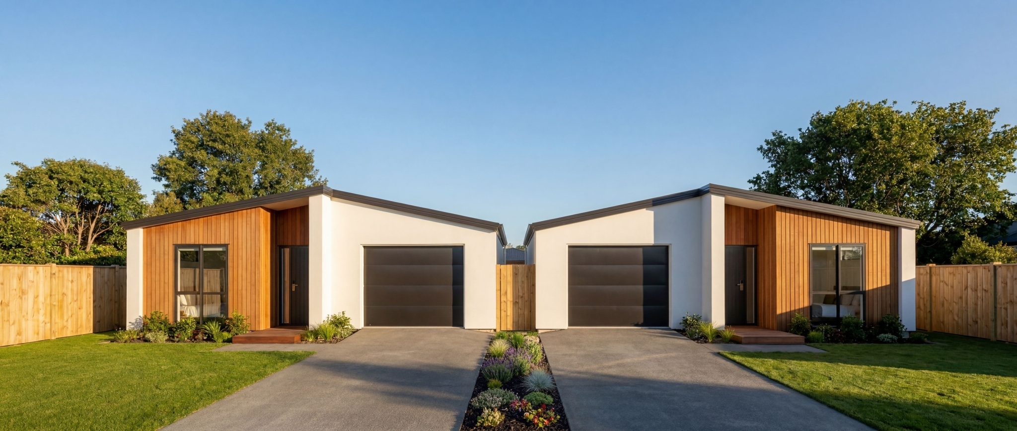  Generation Homes Contemporary Duplex Living in Arbor Green, Rolleston Lot 437 438 AG Render 1 