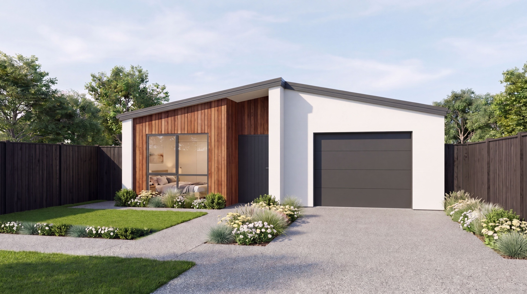  Generation Homes Contemporary Duplex Living in Arbor Green, Rolleston Lot 437 Arbor Green Separate Render 