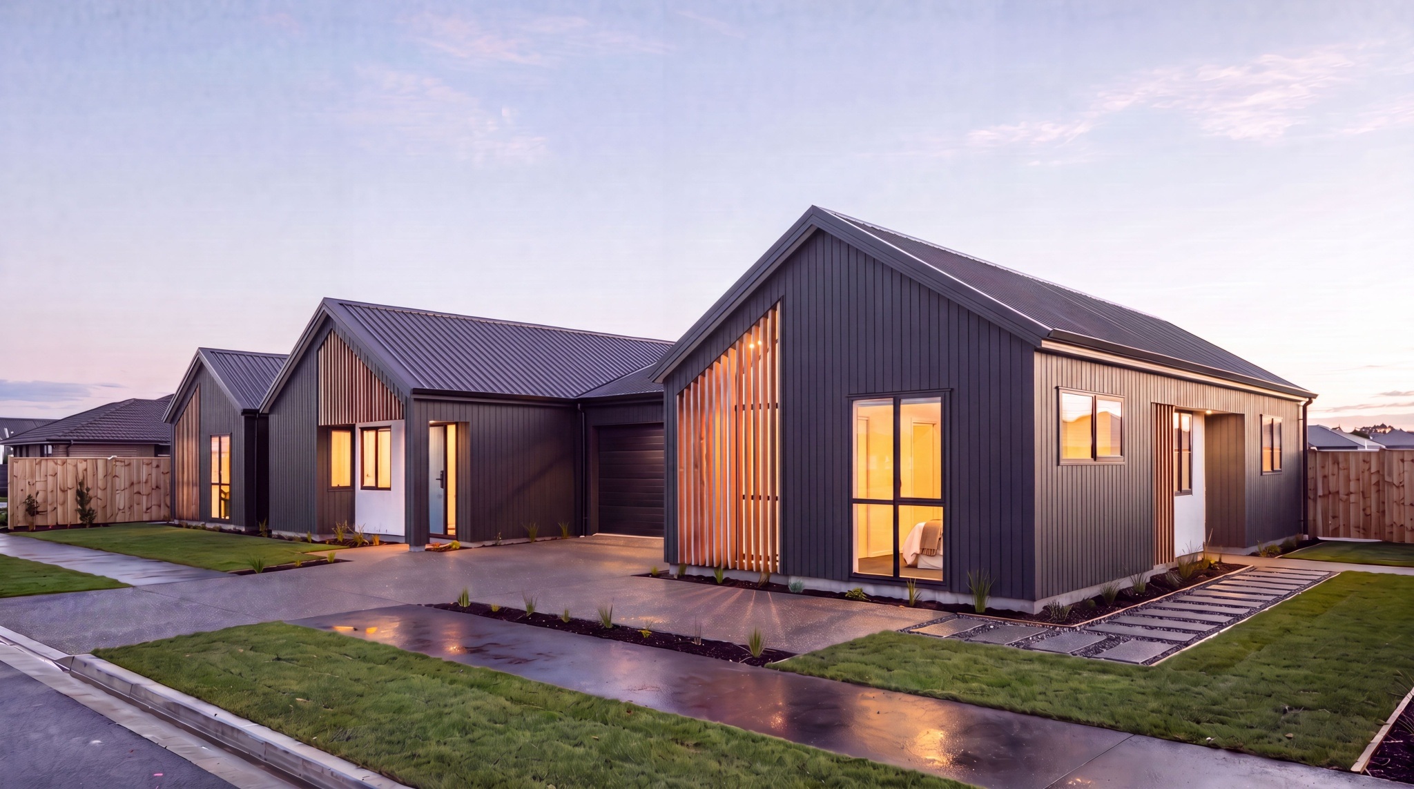  Generation Homes Architecturally Designed Home & Income with Fixed-Price Contract in Rangiora Lot 458 Bellgrove Oblique 1 