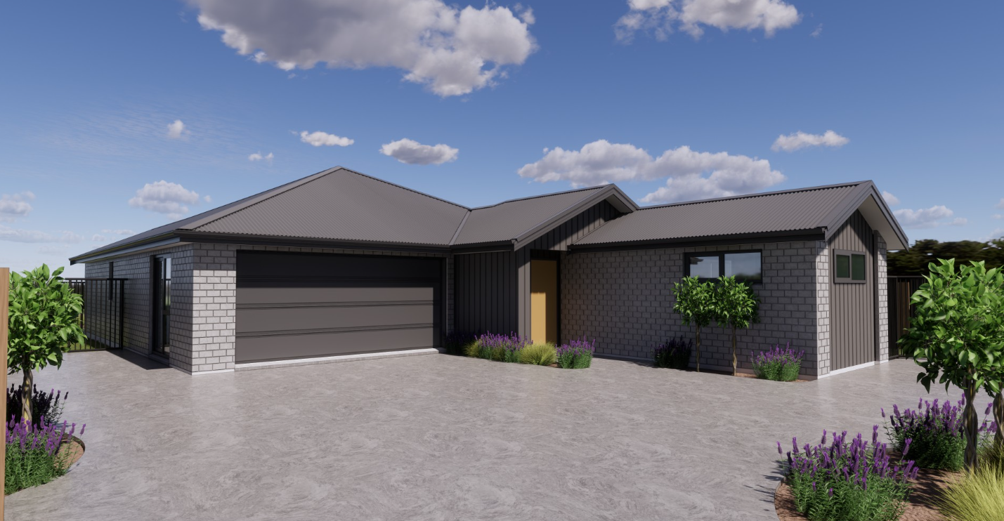  Generation Homes Lot 493 Arbor Green, Rolleston 3-bedroom & 3-bathroom modern new home & land + built for a fully FIXED PRICE Lot 493 render 