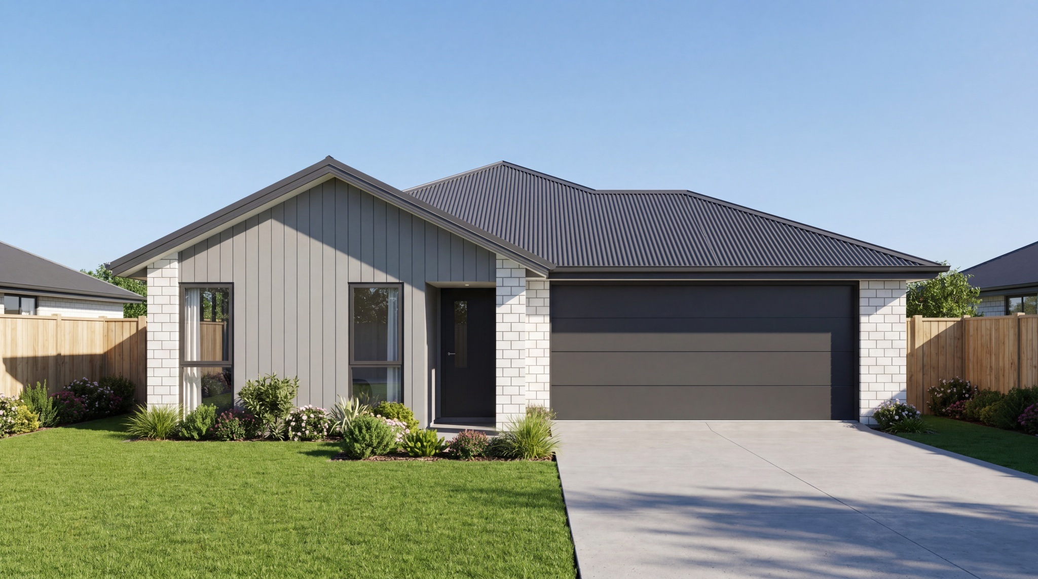  Generation Homes Modern New Living: 3 Bed, 2 Bath Home in Rolleston New Rolleston Listing Render 