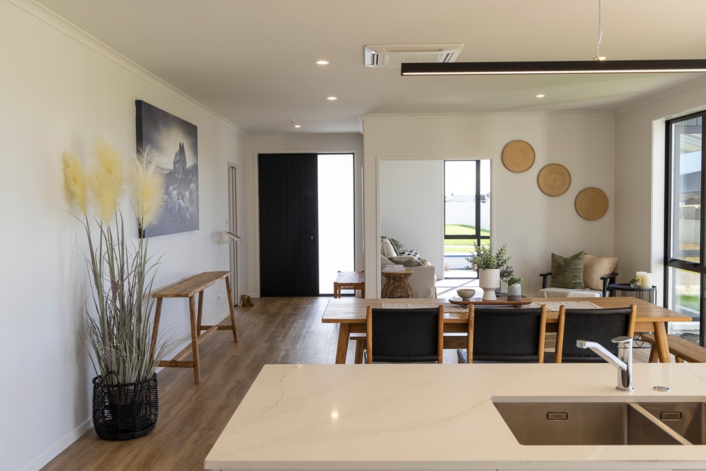  Generation Homes Contemporary Living in Belfast – 4‑Bed Home Sycamore 3 Taurangawaka Road One Tree Point Northland dining 8 