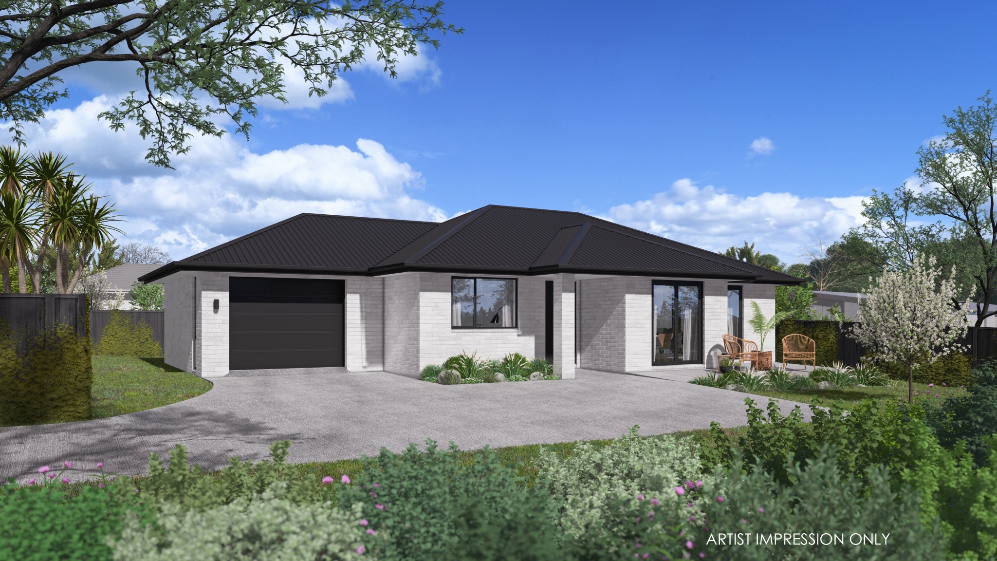  Generation Homes LOCK AND LEAVE BRAND NEW HOME - TAMATEA ROAD 37 Tamatea 3 D View 