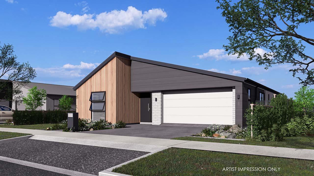  Generation Homes Lot 65, 38 Kohekohe Drive, Wharenui Rise, Ōwhata Cypress 3 D Render View 02 web 