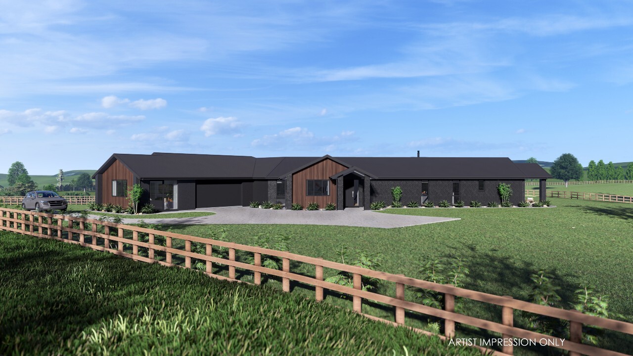  Generation Homes Elegant rural living with the potential for a B&B - Lot 7 Kamaka Pool 3 D Render View 2 web 