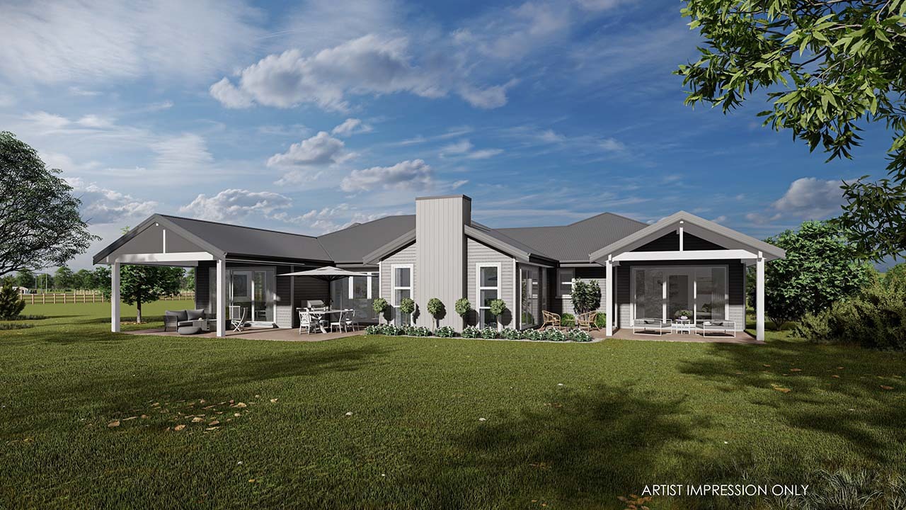  Generation Homes 180 DEGREE PANORAMIC VIEWS OF ROTORUA – THE LOCHINVAR! Lochinvar 3 D Render View 02 web 