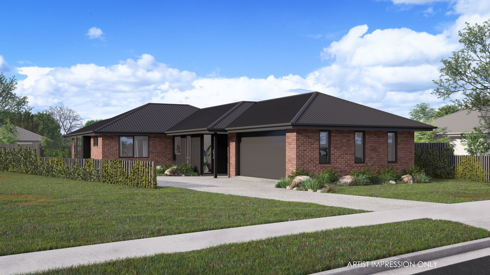  Generation Homes READY TO BUILD - TURNKEY OPTION! Lot 47 Exterior 3 D View 
