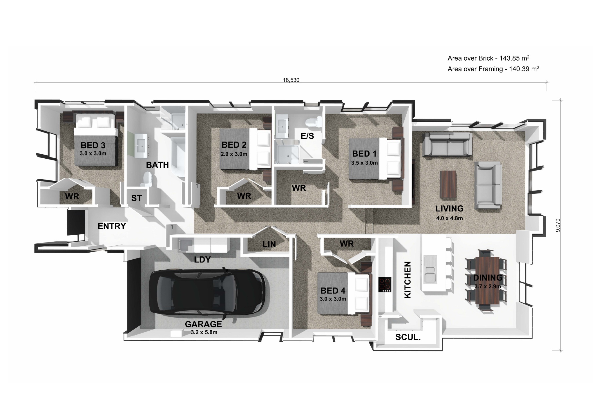  Generation Homes Designed for Everyday Living in Aurora Lot 234 Aurora 3 D Floor Plan 1 