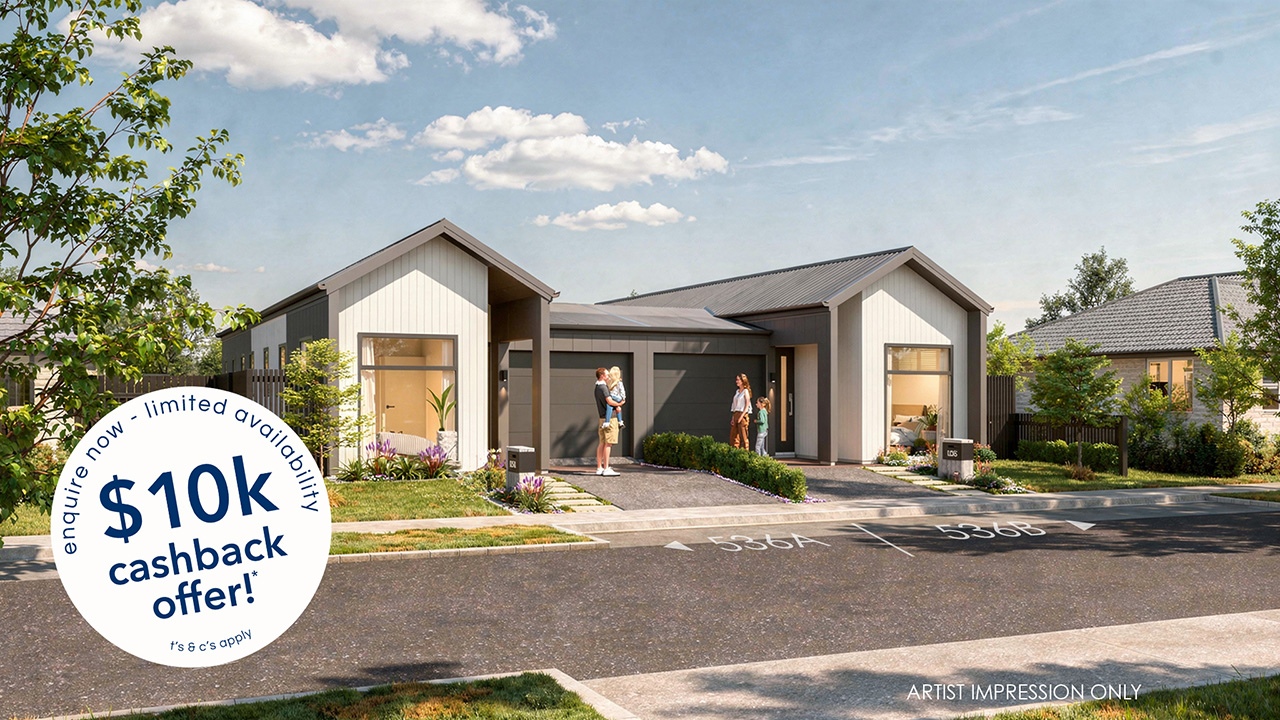  Generation Homes Lot 536A Stylish Duplex Homes – Secure One or Both! Render Lot 536 Greenhill Park sticker cashback web 
