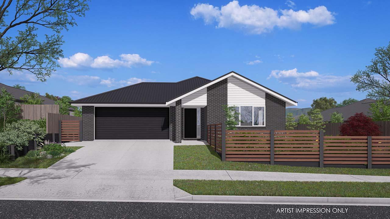 Generation Homes The Totara – Coastal Living – For Families Who Want It All 1 Towhai Crescent 3 D View web 