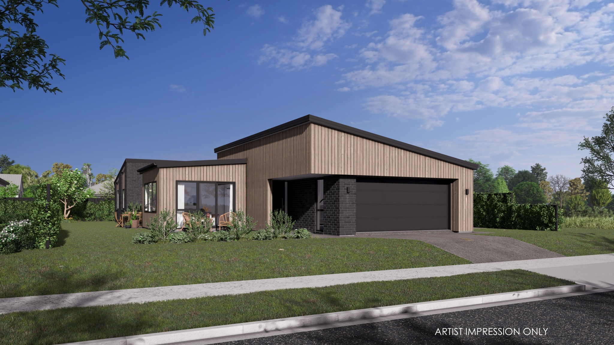  Generation Homes Indoor outdoor flow -Lot 441 The Landing Lot 441 The Landing 3 D View 