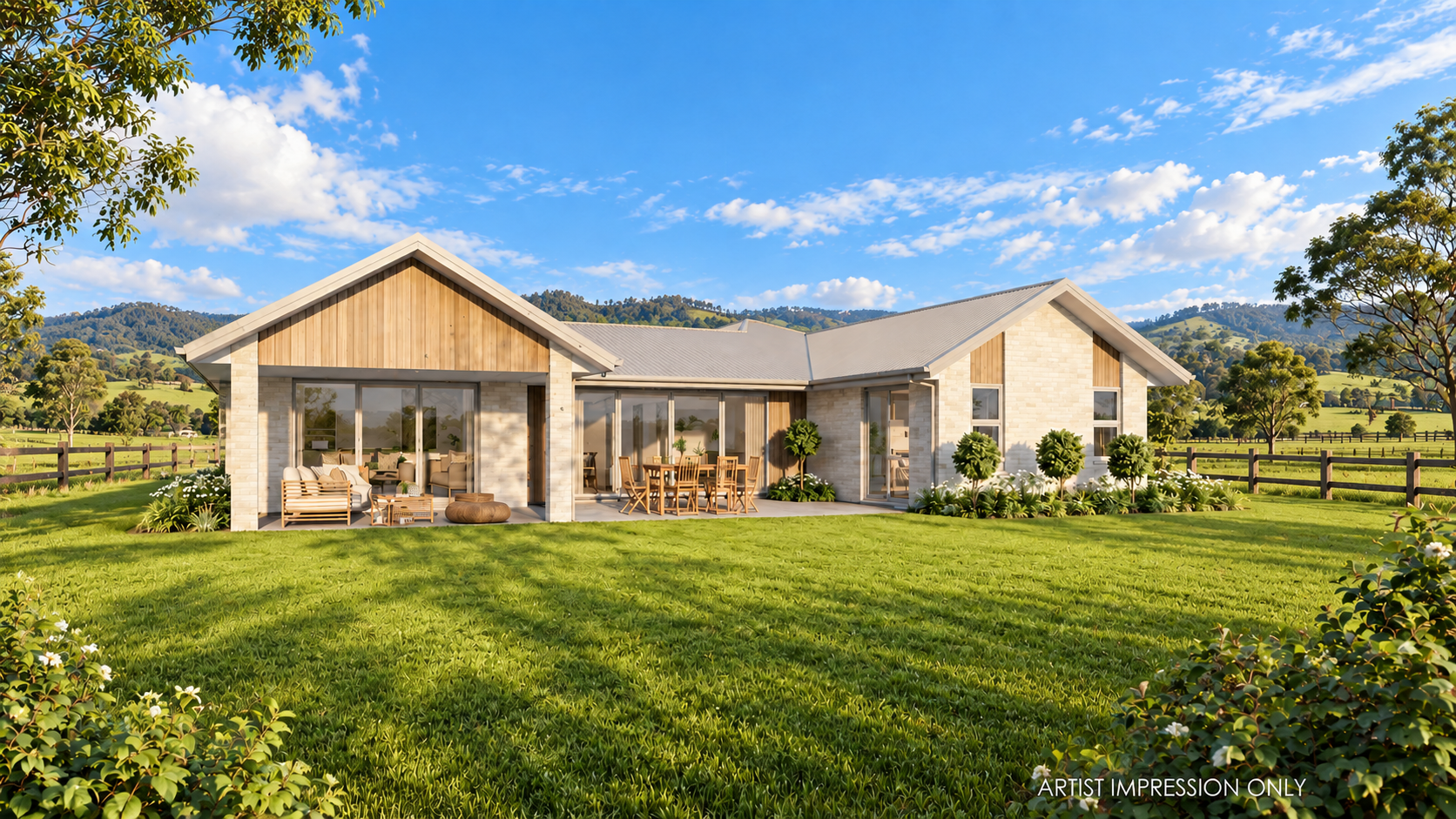  Generation Homes Country Living Just Minutes from Town Modern Countryside Home with Rolling Hills 