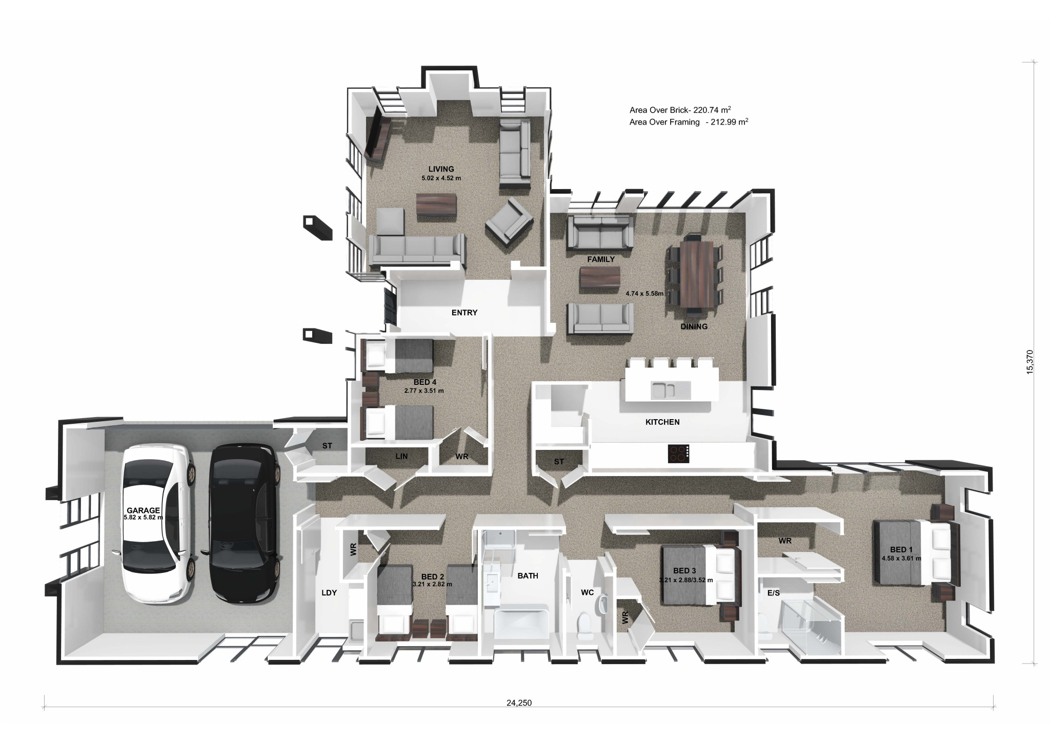  Generation Homes Hidden Gem- Grace Park Alpine 3 D Floor Plan 