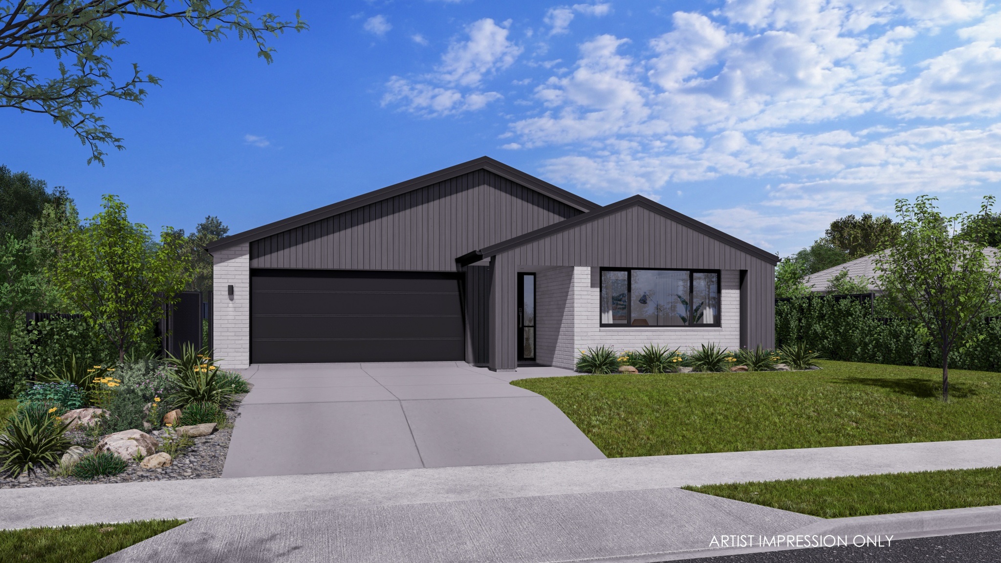  Generation Homes Country Calm. Contemporary Living. Yours to Build. Hihi 3 D Render View NEW 