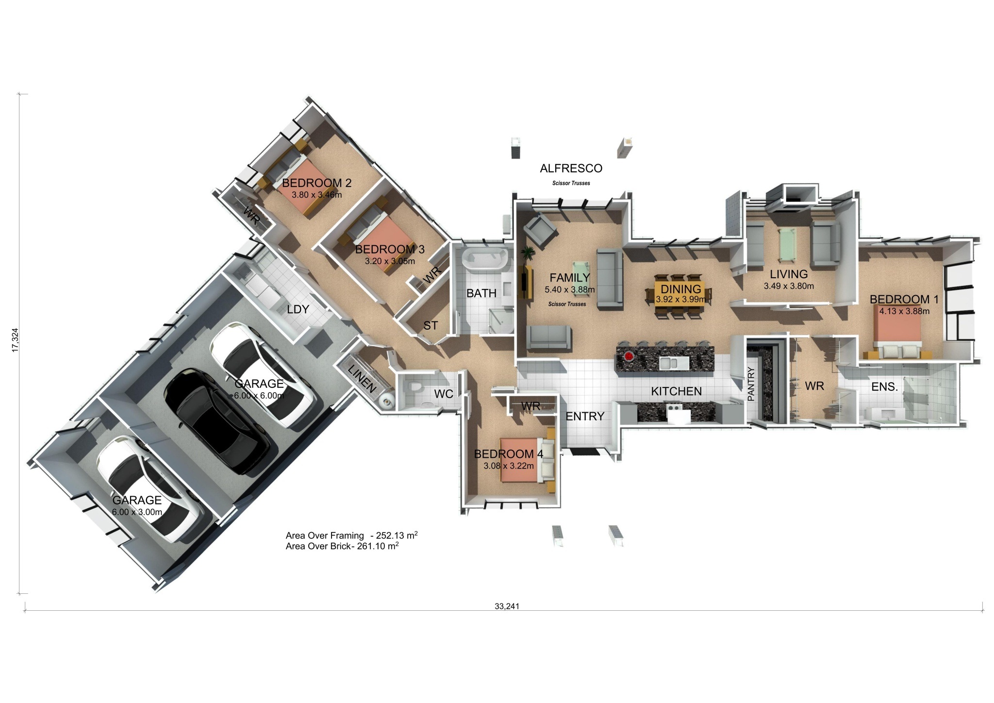  Generation Homes Experience Elevated Living at Alexandra Estate Kakepuku 3 D Floor Plan 
