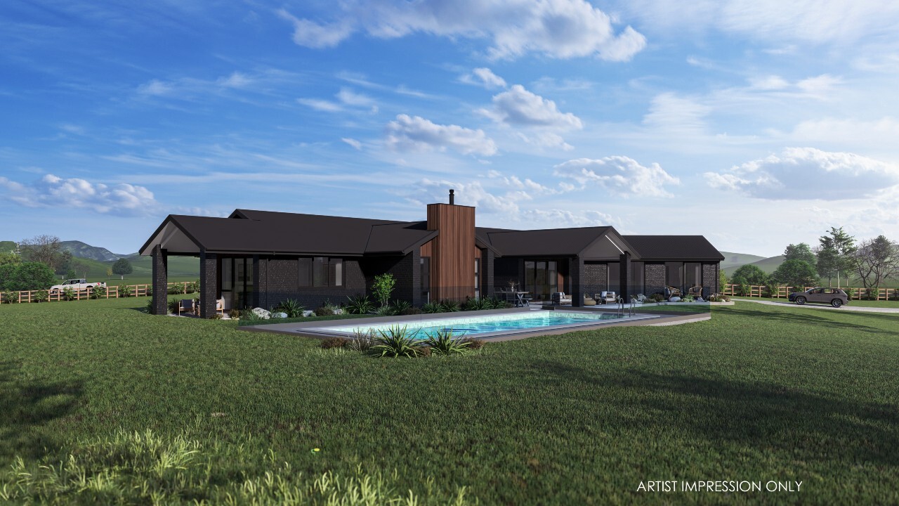  Generation Homes Rural Living, Endless Possibilities Kamaka Pool 3 D Render View 1 web 