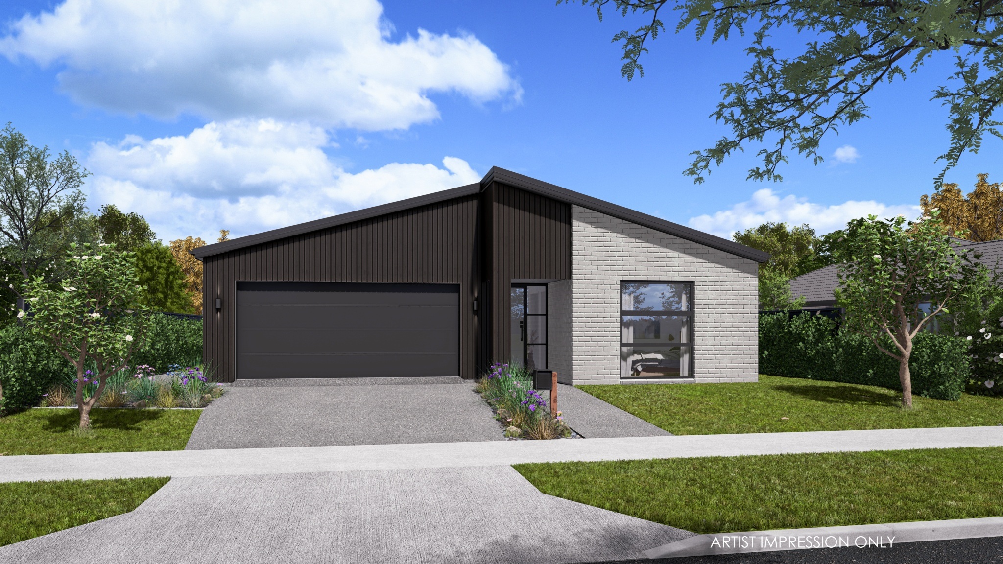  Generation Homes Your Te Awa Rise address awaits Lot 17 Te Awa Rise 3 D View 01 