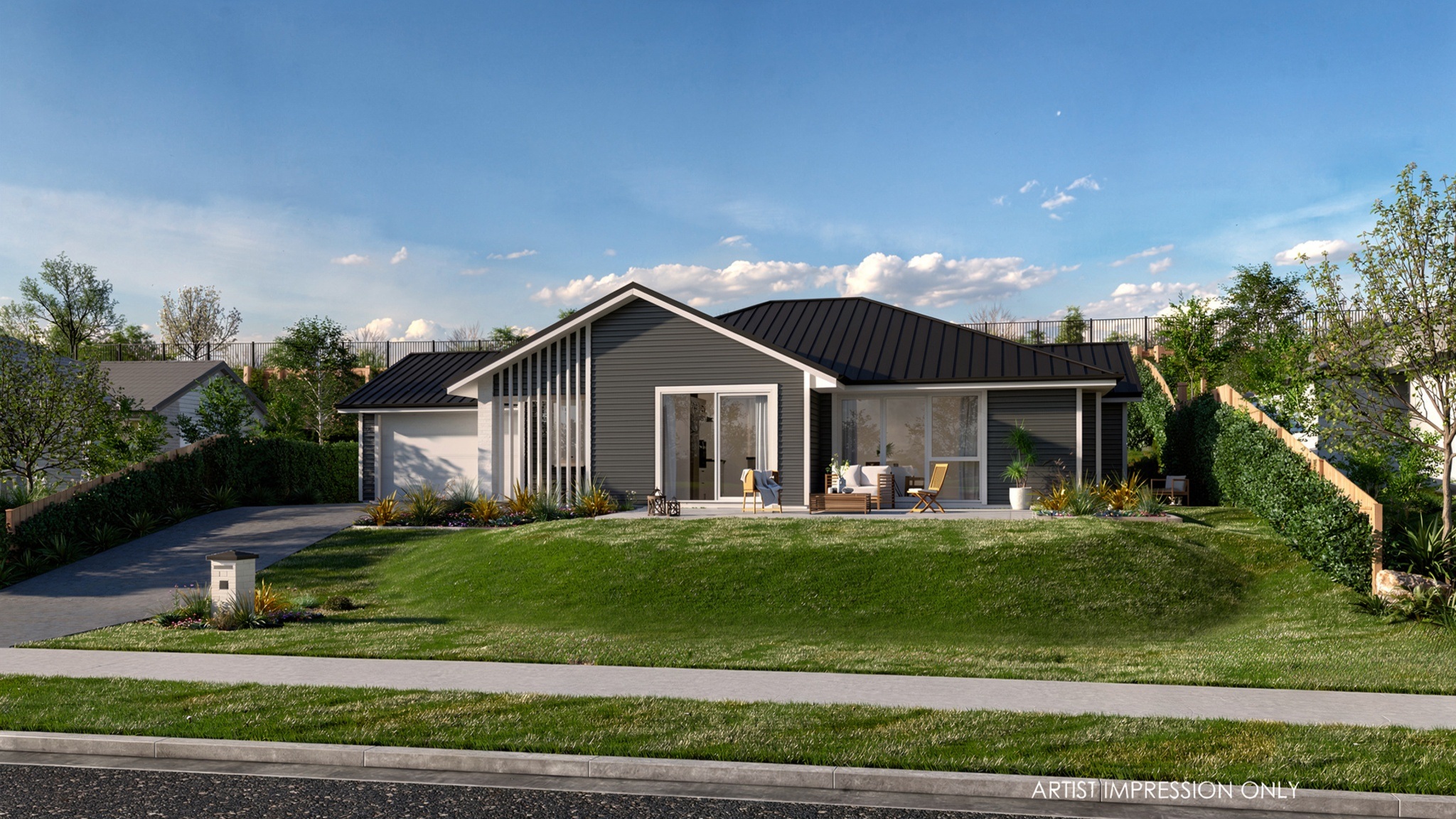  Generation Homes No Compromise Necessary Pātiki Lot 103 Te Awanui Waters 3 D View Edit 