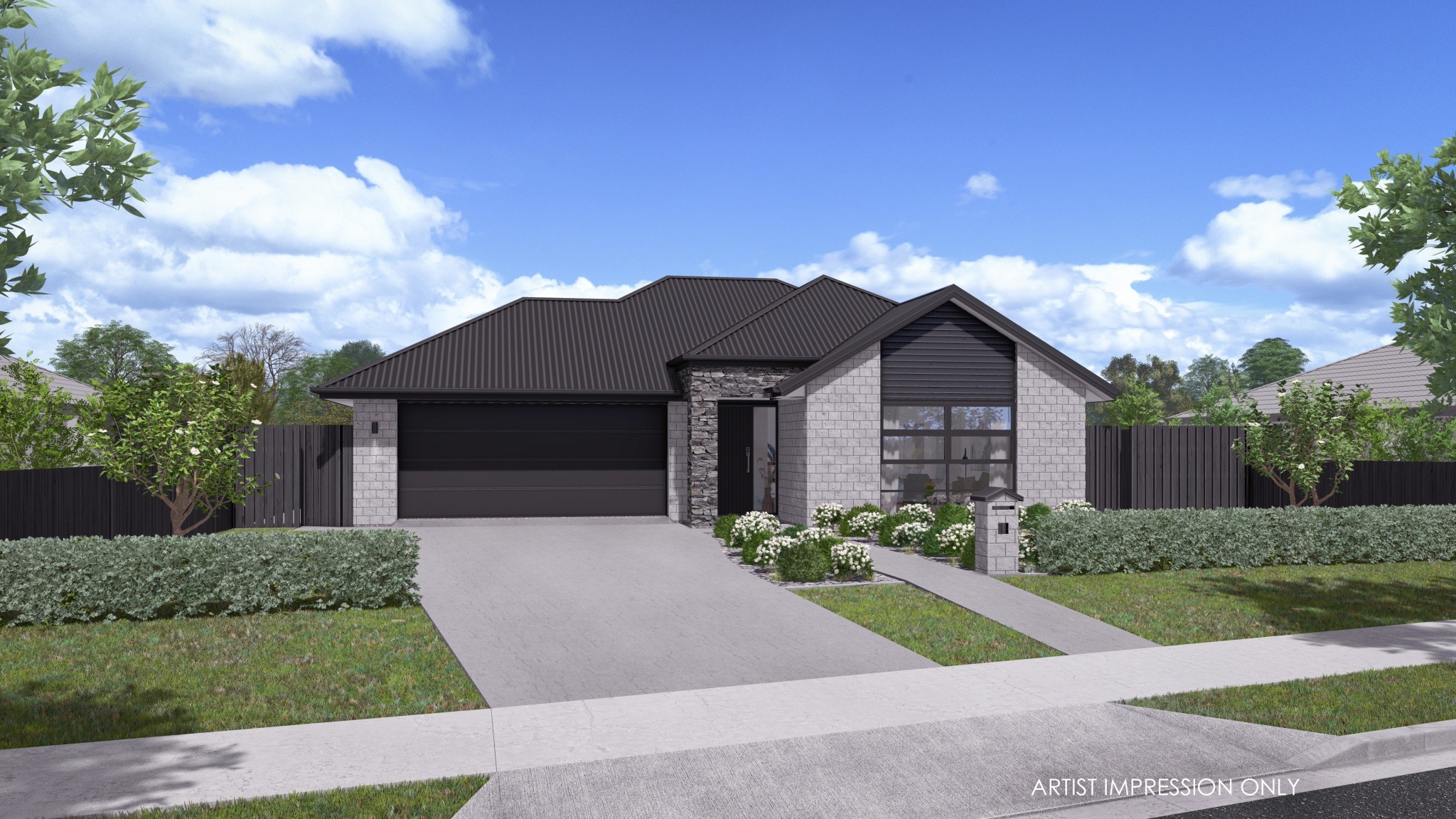  Generation Homes Space Where It Counts – Inside & Out Pukaki 30 3 D View 
