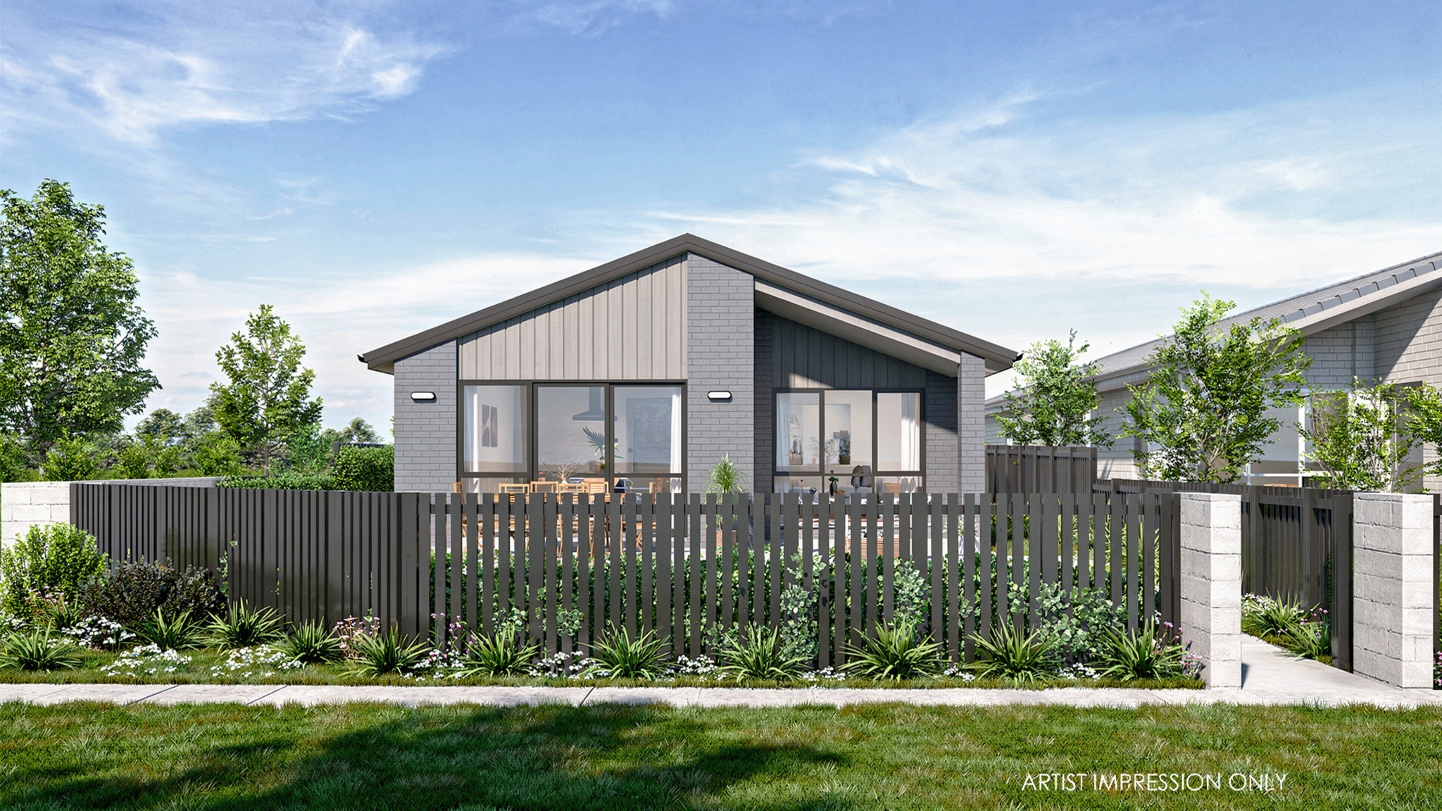  Generation Homes Complete First Home or Downsize Package Wateā Hunua Views 3 D View Rear Edit 