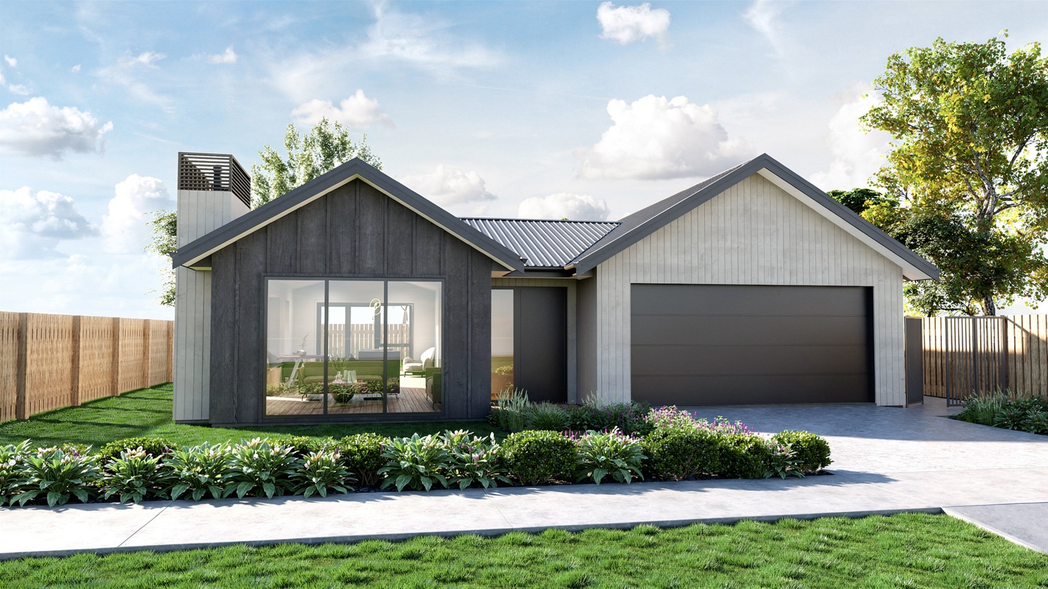  Generation Homes Hampton – Easy family living Hampton External Render Front Edit 