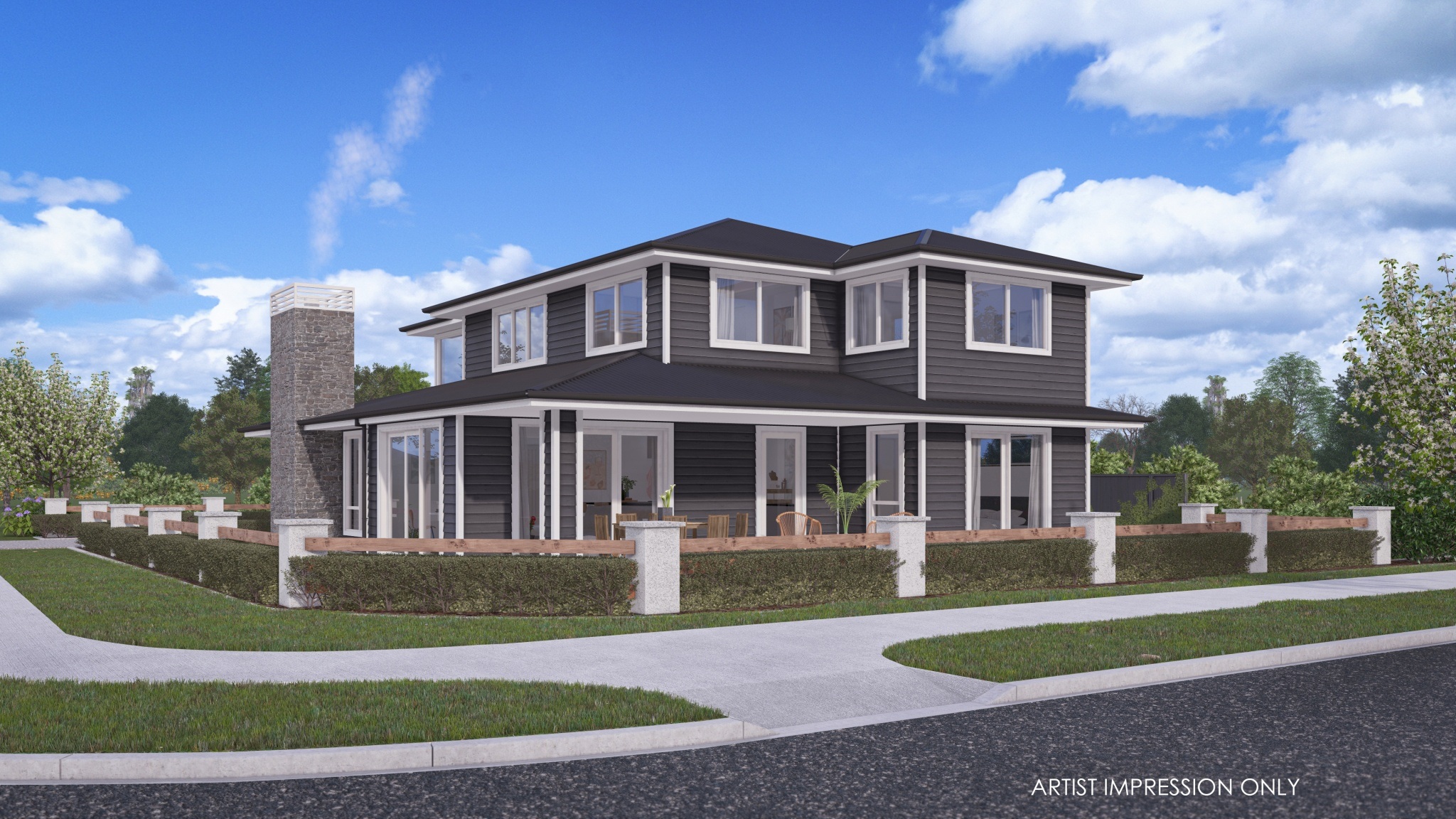  Generation Homes Monowai - Calm contemporary living Monowai 3 D View 02 