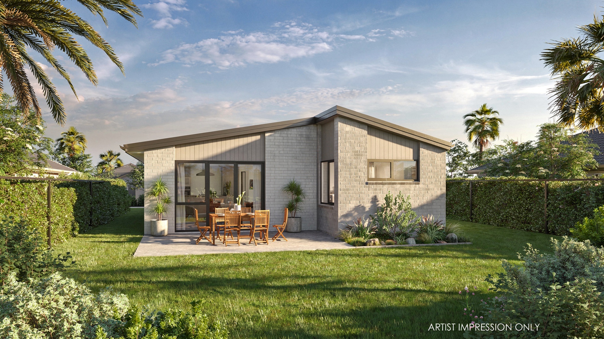  Generation Homes Akaroa – Compact easy living Akaroa 3 D View 02 Edit 