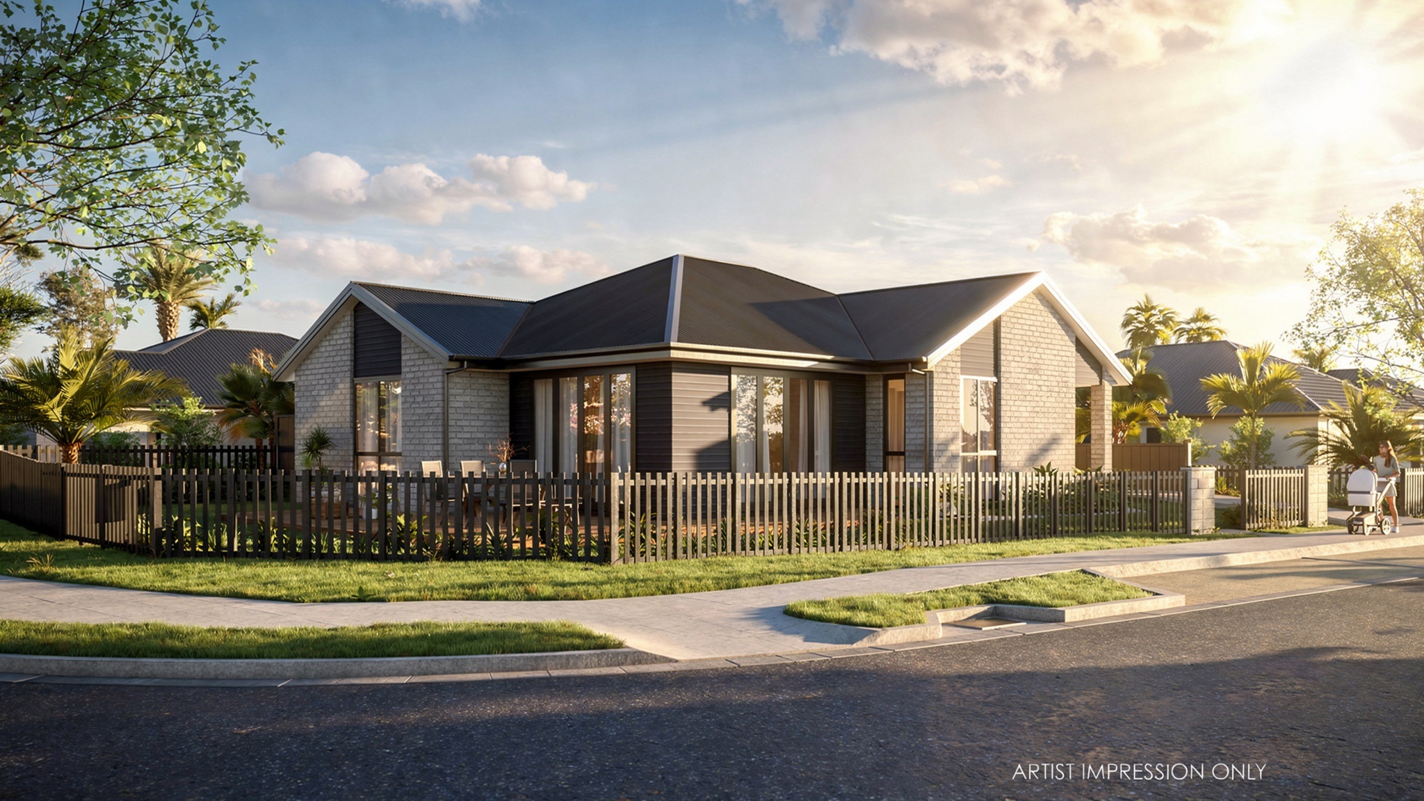  Generation Homes Toroa Lot 406 Bestland 3 D View NEW EDIT 2 