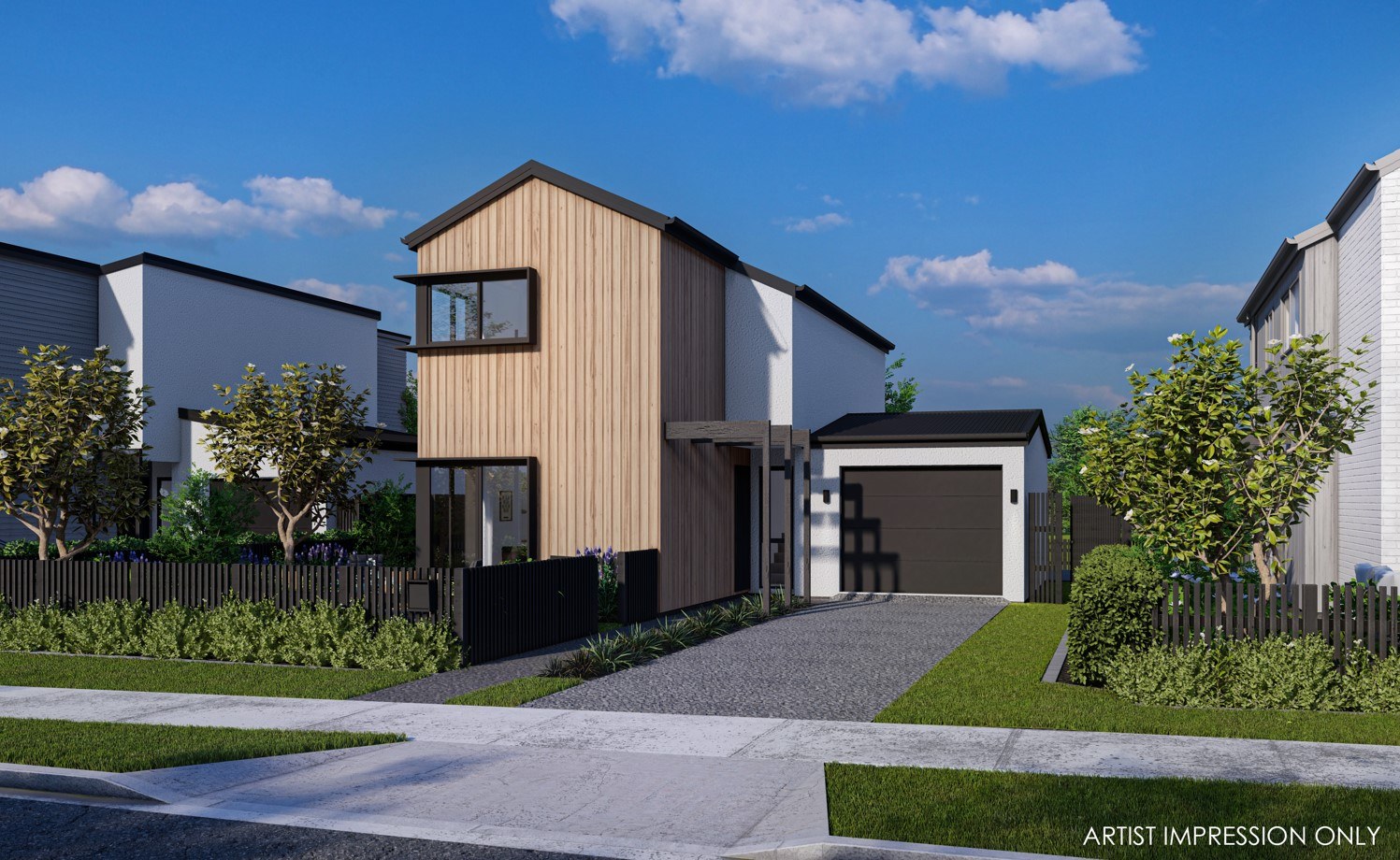  Generation Homes Waiwhakareke Waiwhakareke Exerior Render web 