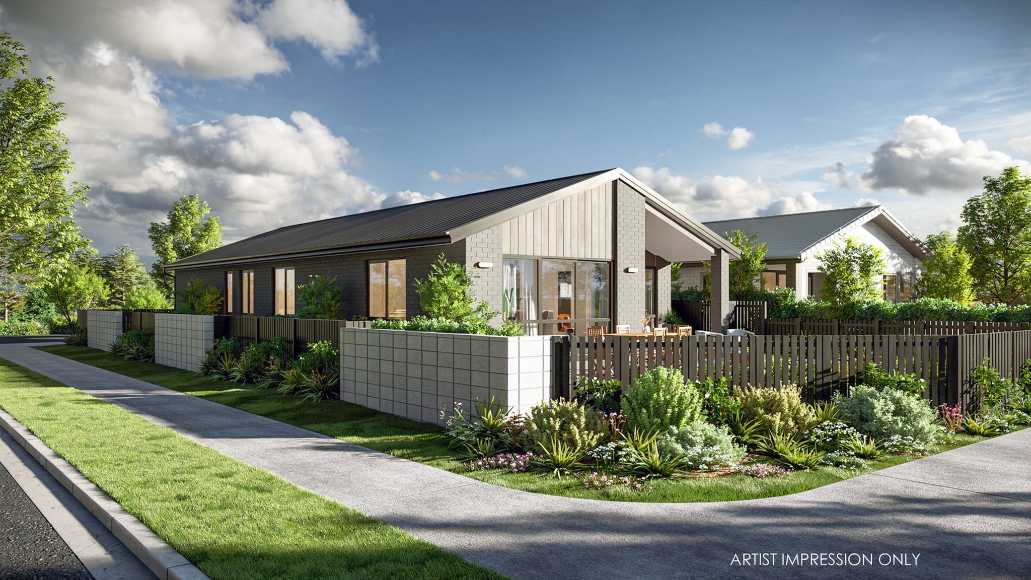  Generation Homes Wateā Wateā Hunua Views 3 D View Side2 EDIT 