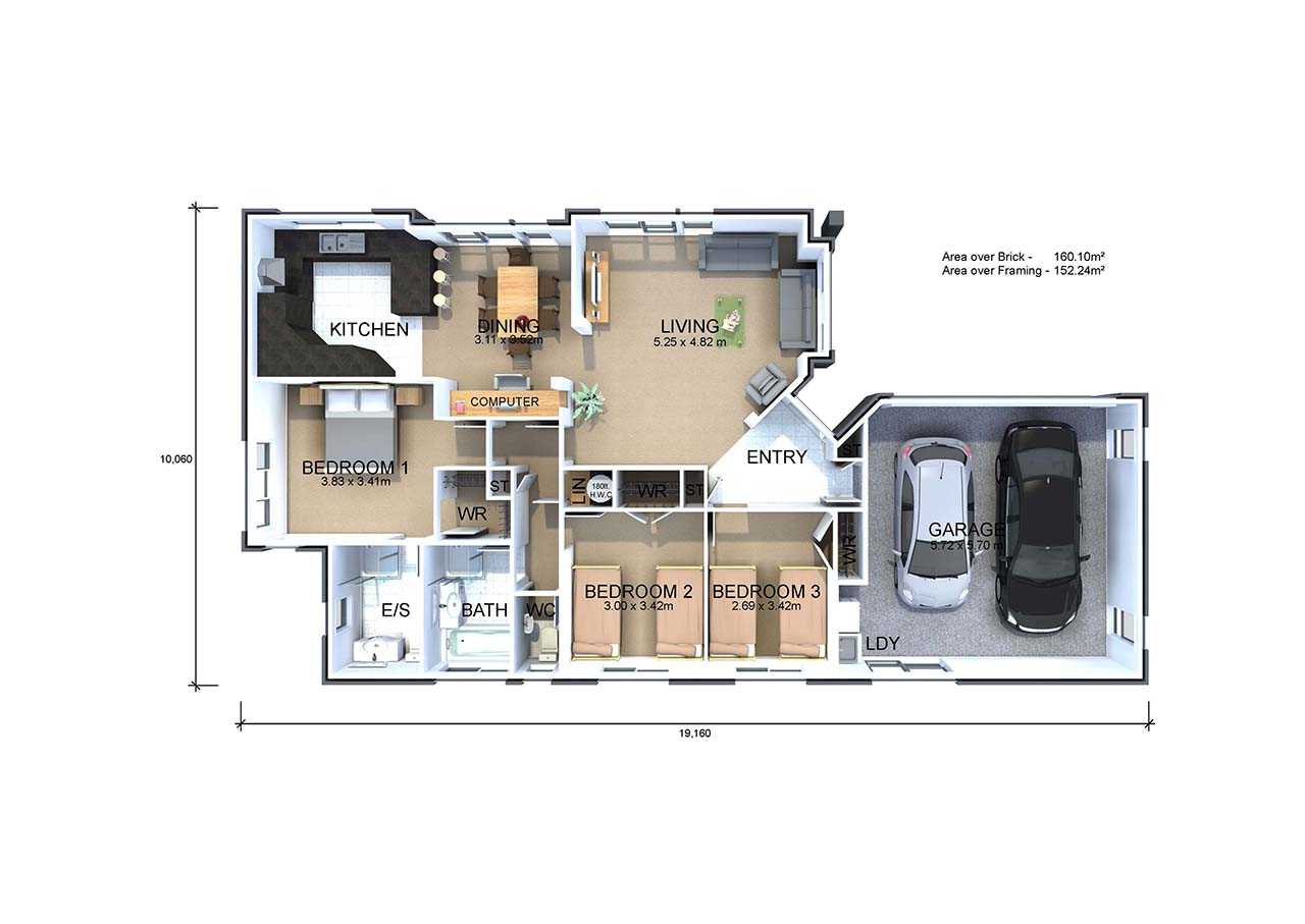  Generation Homes Verbena Verbena 3 D Floor Plan web 