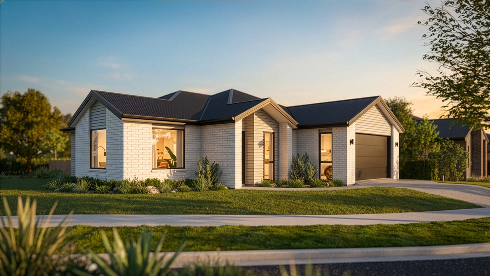  Generation Homes Te Puke Show Home - OPENING 12th September 3 D View LOT 1 AI edit 1 