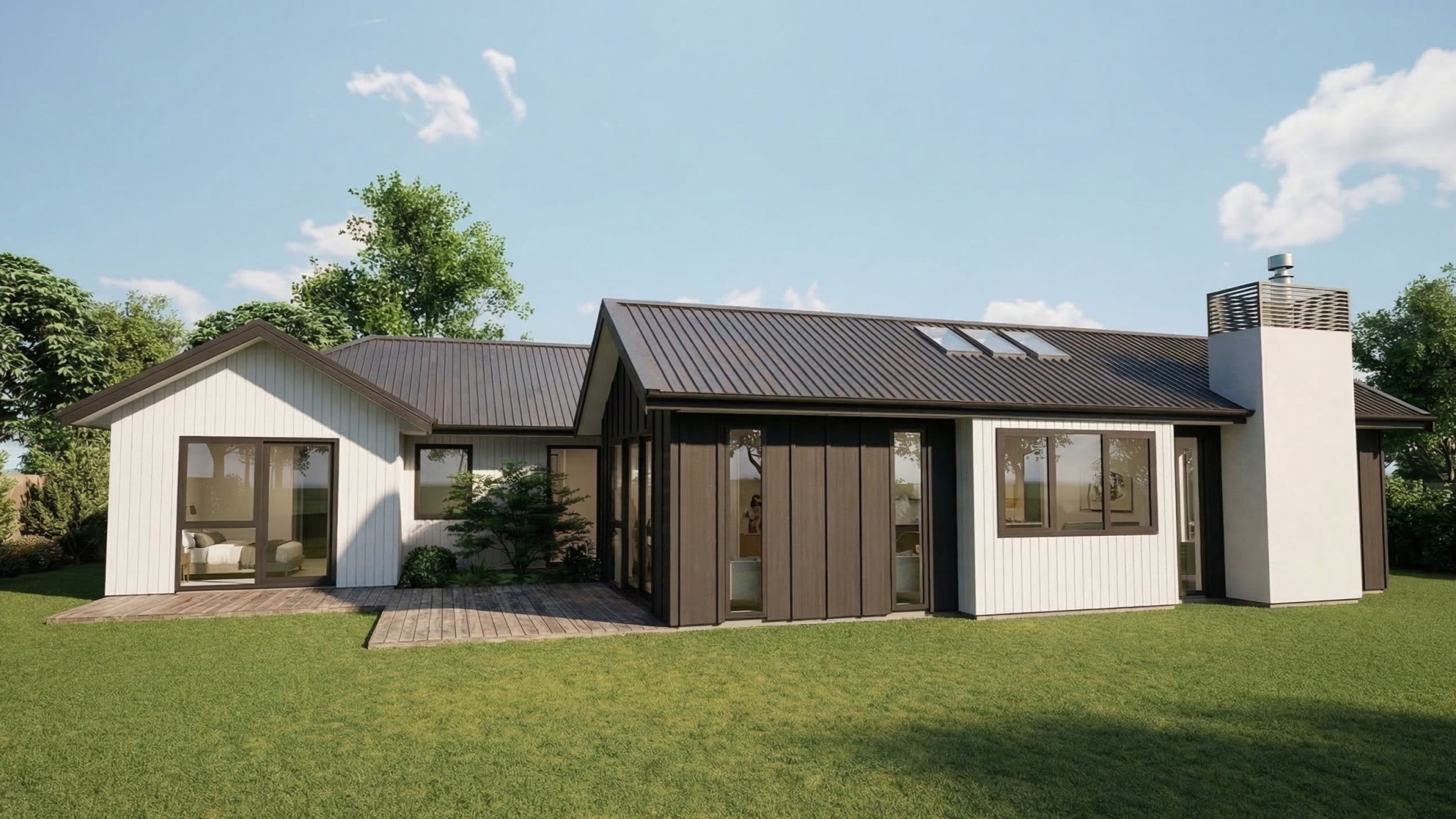  Generation Homes Prebbleton Show Home - Coming Soon Lot 71 Hamptons rear 