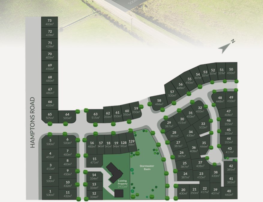  Generation Homes Hampton Grove, Prebbleton Hampton Grove Map 